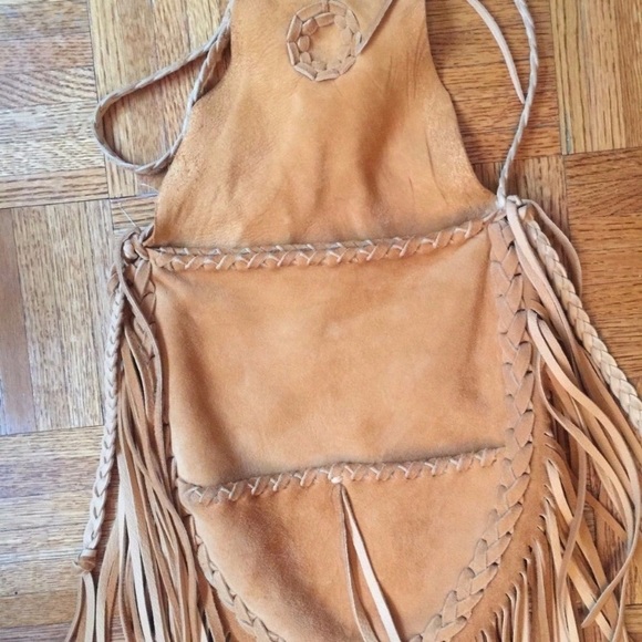 Leather Fringe Bag - Picture 2 of 5